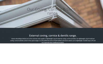 dublin webdesign example - Exterior Mouldings