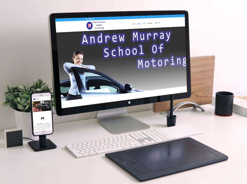 Web design for driving instructors