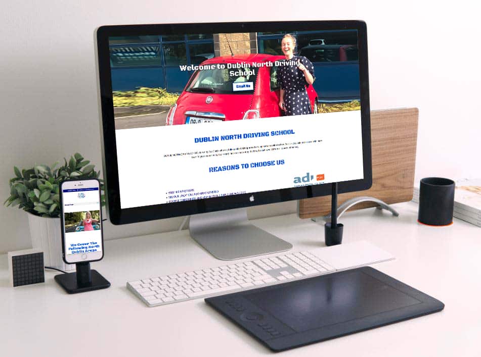 web design for driving instructors by Arrow Design