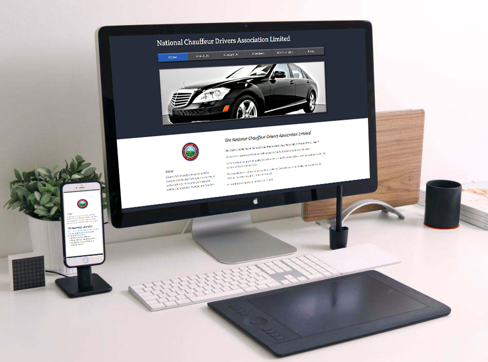 web design for Chauffeur Associations