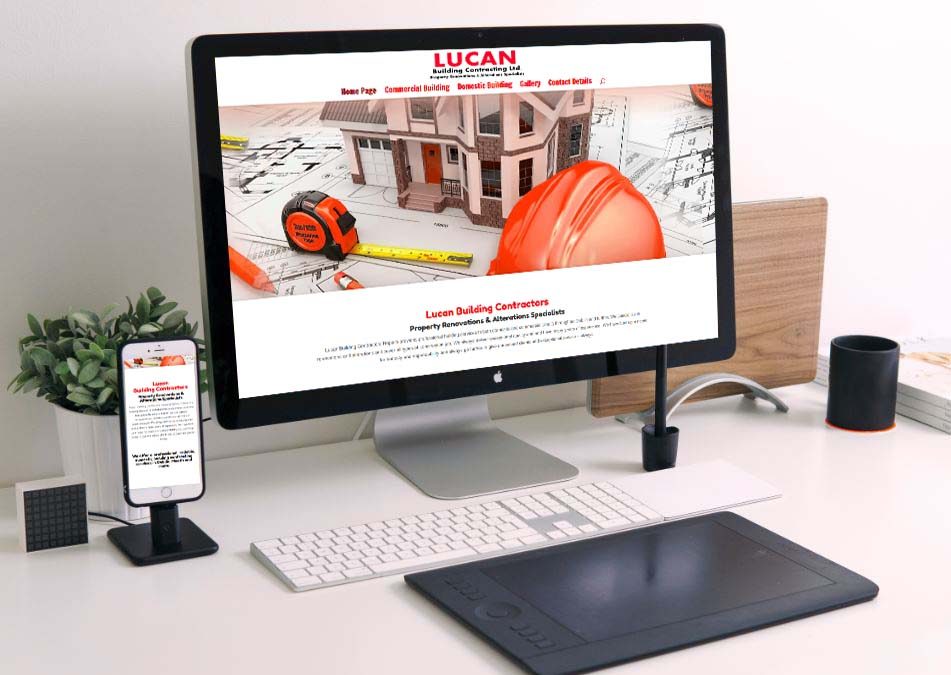 website design for lucan building contracting