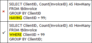 How to optimize queries so the database runs faster