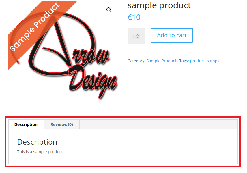 Remove Product Tabs on Single Product Page