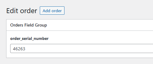 Extend the Admin Fields in the WooCommerce Orders Page