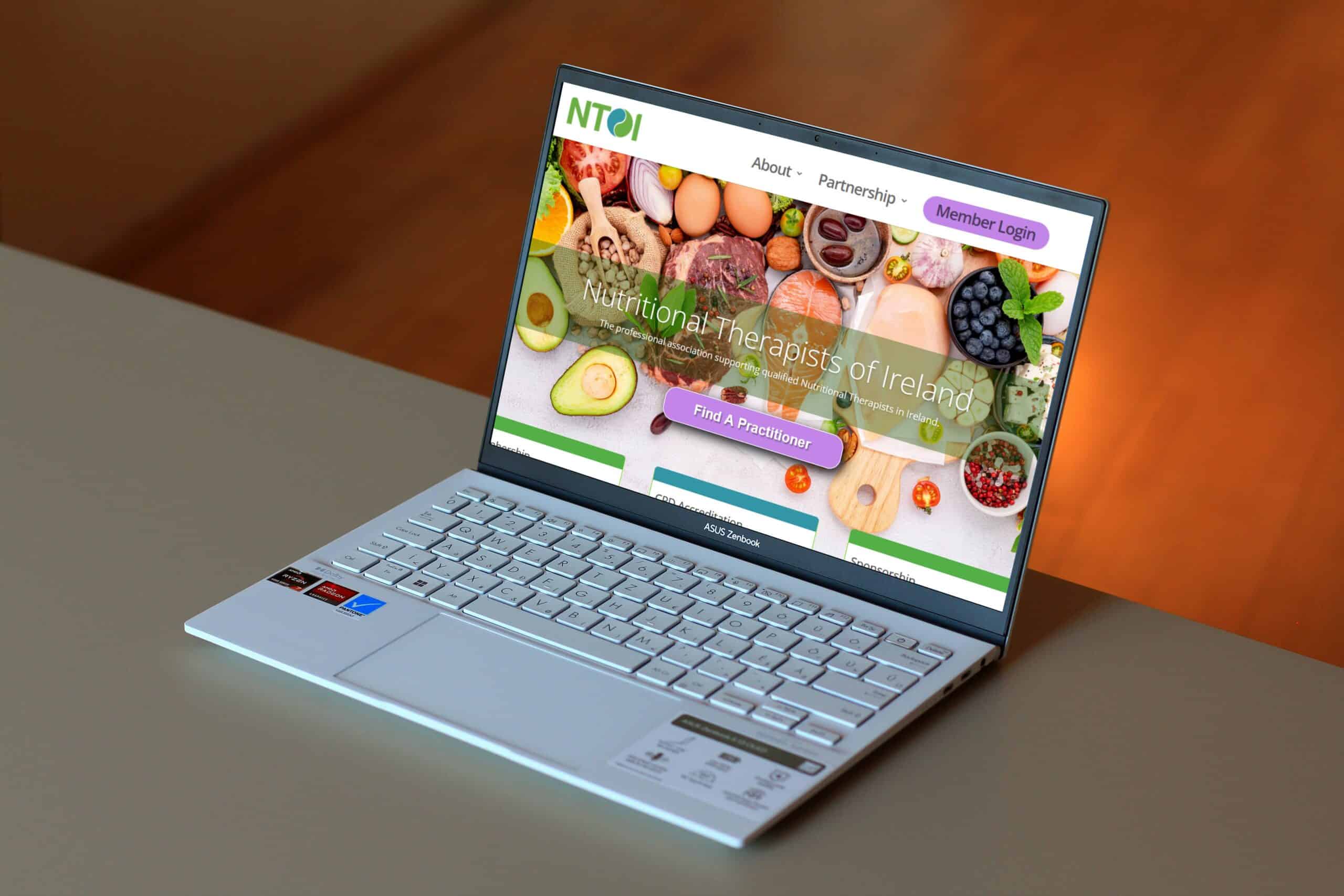 website design for a green party councillor