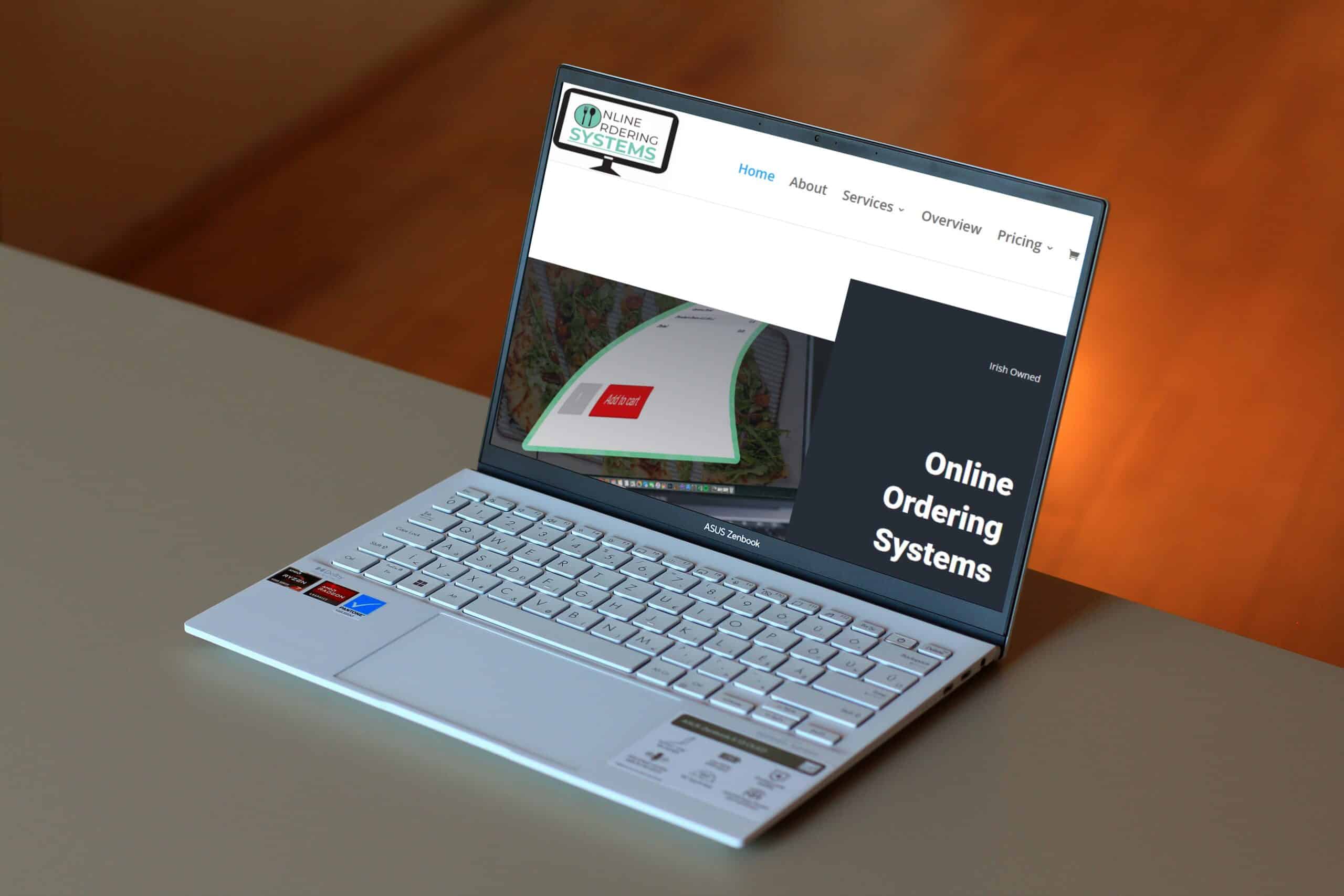 website design for a green party councillor