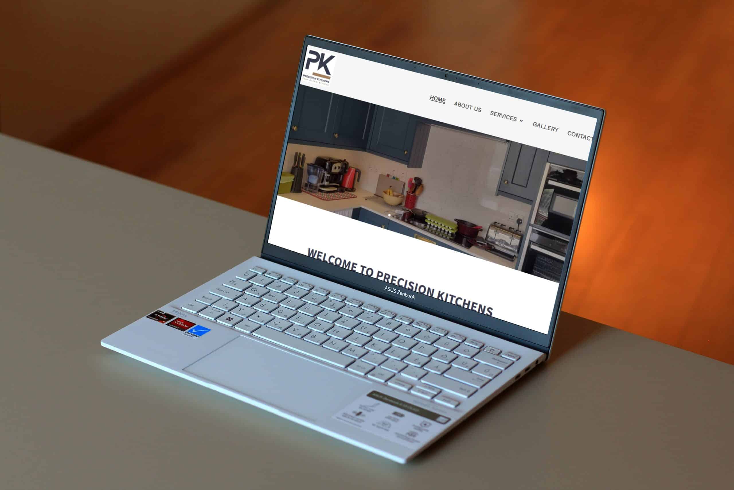website design for a green party councillor