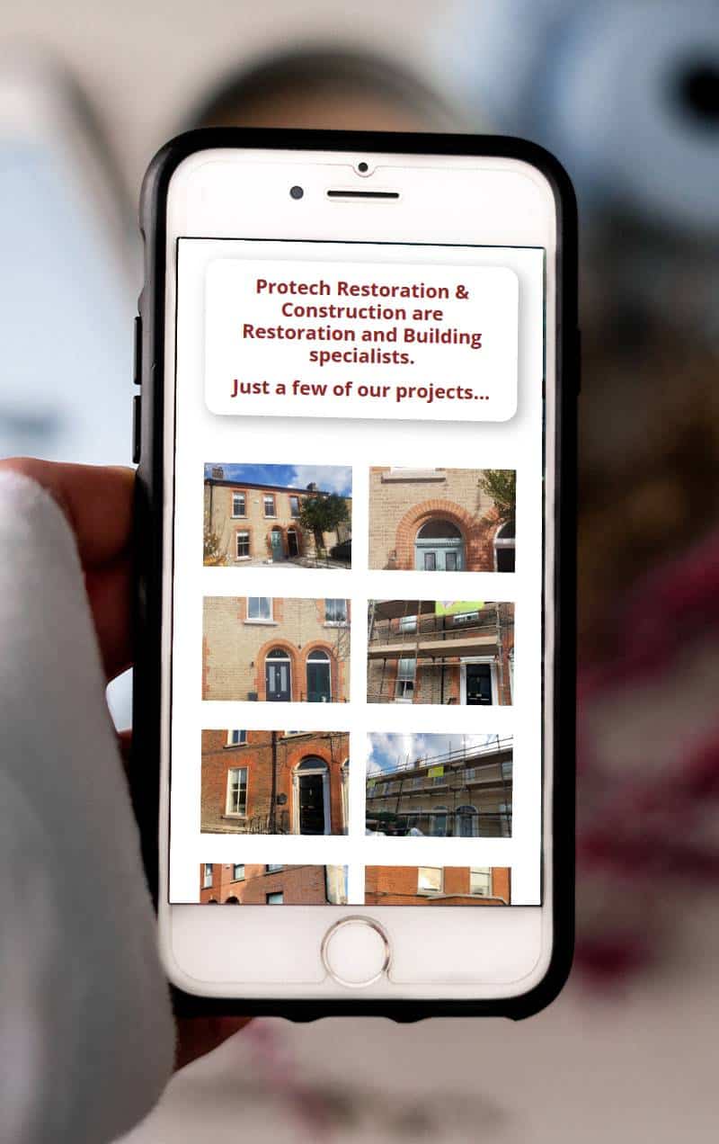 website design for a green party councillor