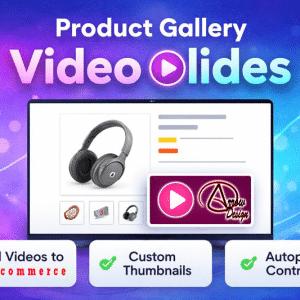product gallery video slides