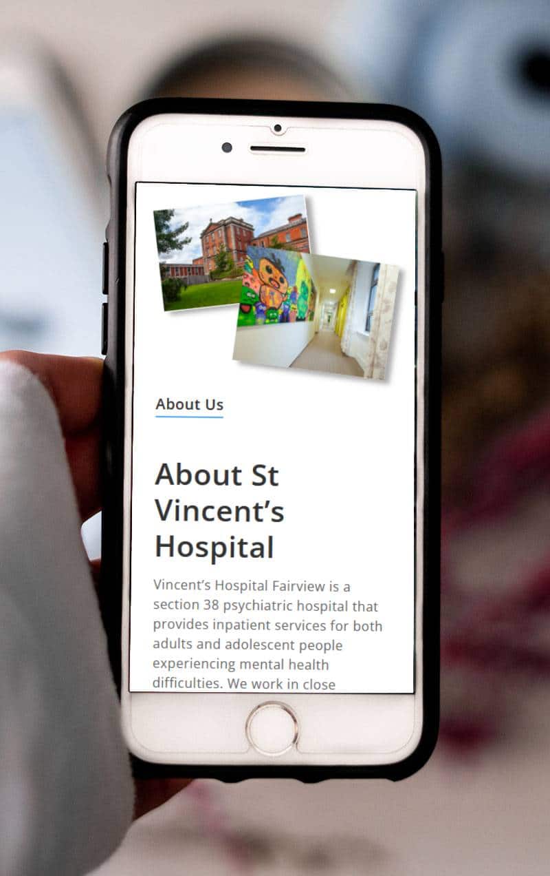 website design for a green party councillor