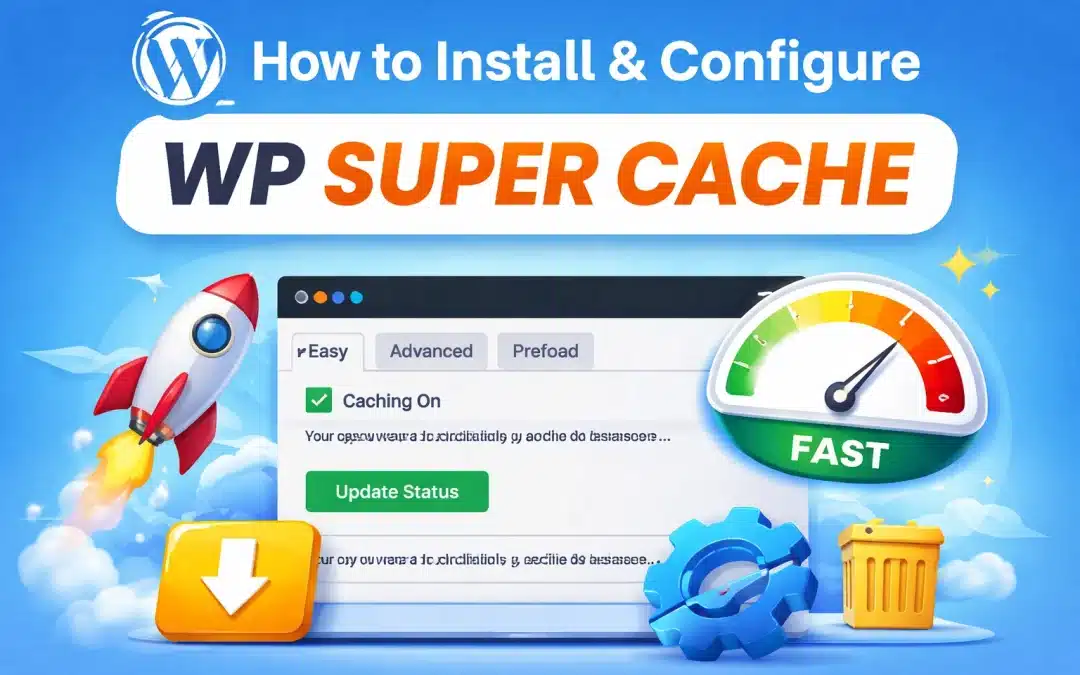 How to Install and Configure WP Super Cache (Step-by-Step Guide for Faster WordPress Speed)