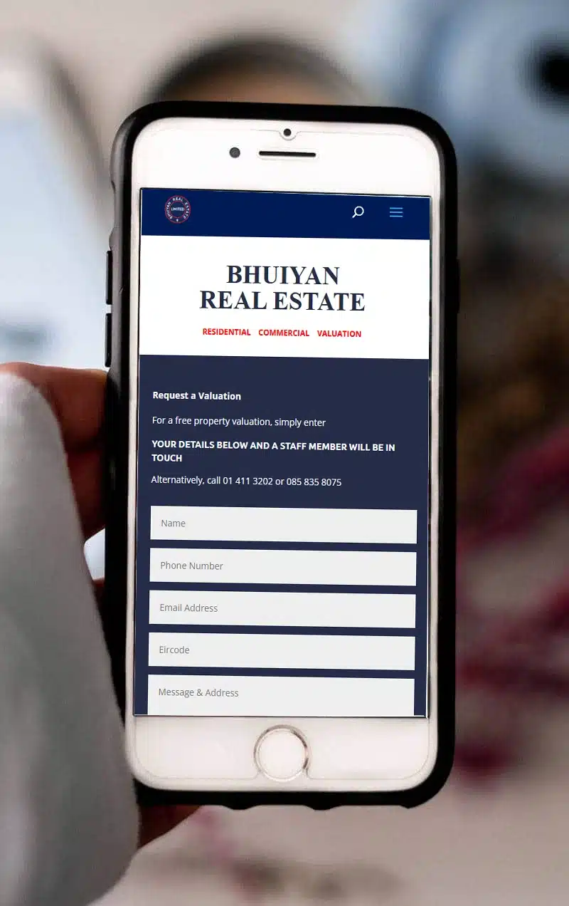 website design for estate agents